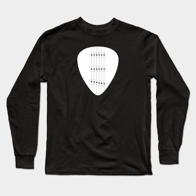 Guitar pick Pickups Long Sleeve T-Shirt by Koyaanisqatsian